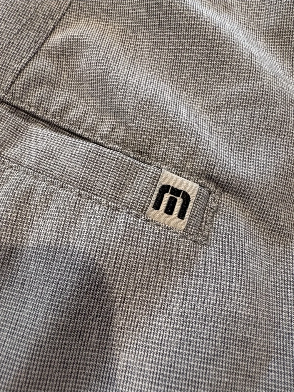 Travis Mathew Heather Gray Flat-Front Men's Shorts